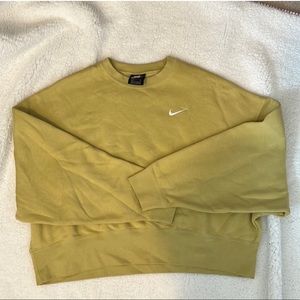Mustard Nike Crewneck